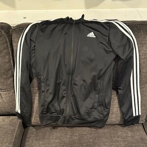 Adidas Men's Black Track Jacket
